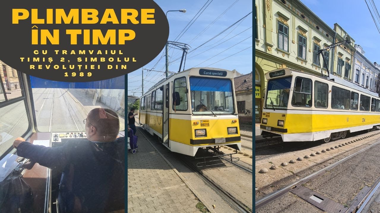 Tramvaiul Timiș 2 simbolul Revoluției din 1989 a reieșit pe traseu după 19 ani