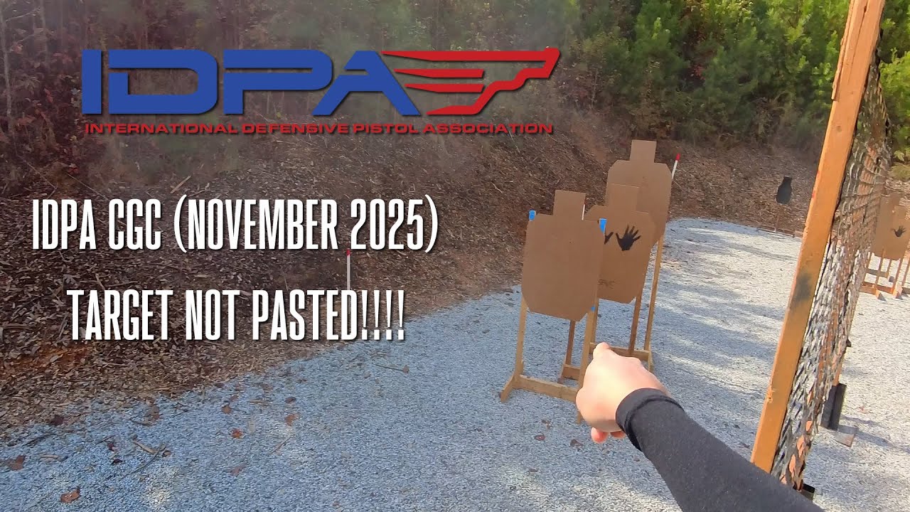 IDPA Cherokee Gun Club (November 2025)