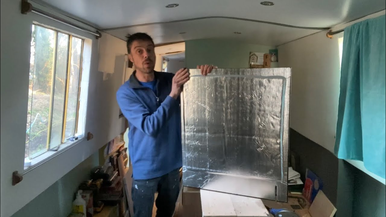 320. DIY Sound proofing continues onboard Narrowboat Sloe Patrol