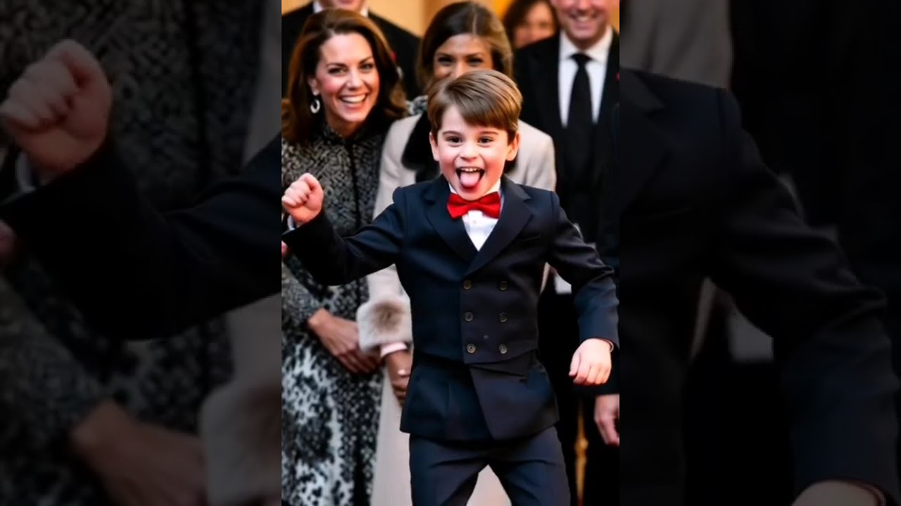 “Prince Louis Cool Dance Shocks the Royals 😎👑 | Unseen Royal Groove Moments!”