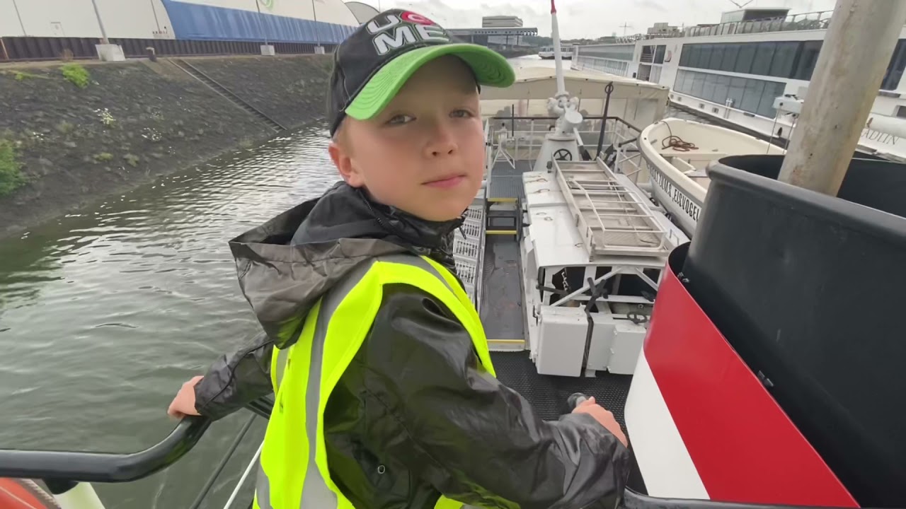Hafen Wien - Harbor Vienna Port - Harbour shipping Eisvogel