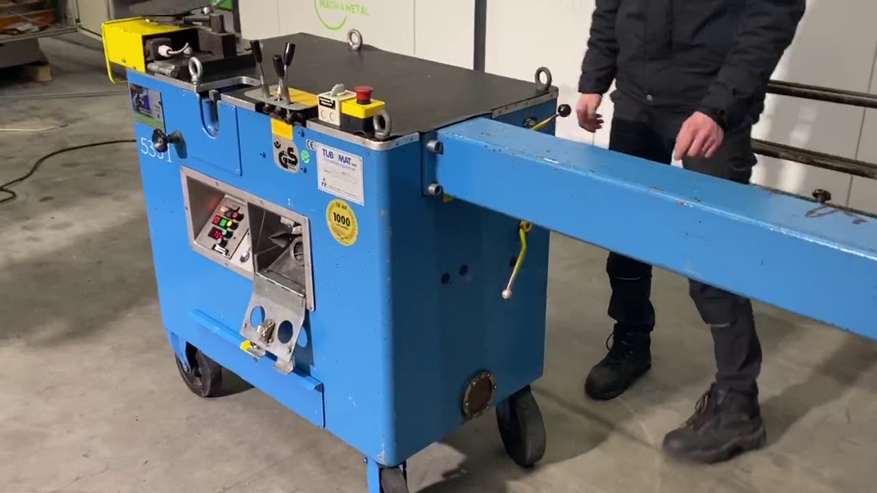 TUBOMAT 642 rohrbiegemaschinen tubebendingcentre MACH4METAL 5391