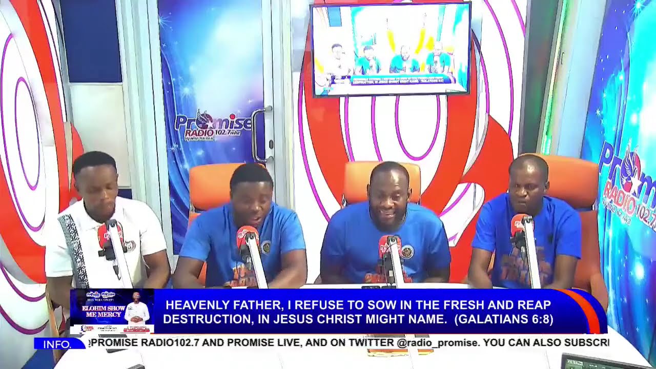 PPT - PROMISE PRAYER TIME is live with Daddy Asiamah || (ELOHIM SHOW ME MERCY DAY - 3) 18/02/2026