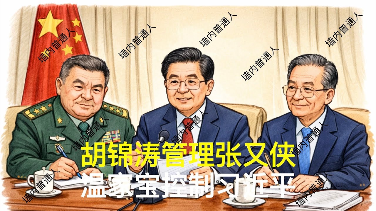胡锦涛管理张又侠，温家宝控制习近平｜汪洋｜刘源｜胡春华｜党中央决策议事协调机构