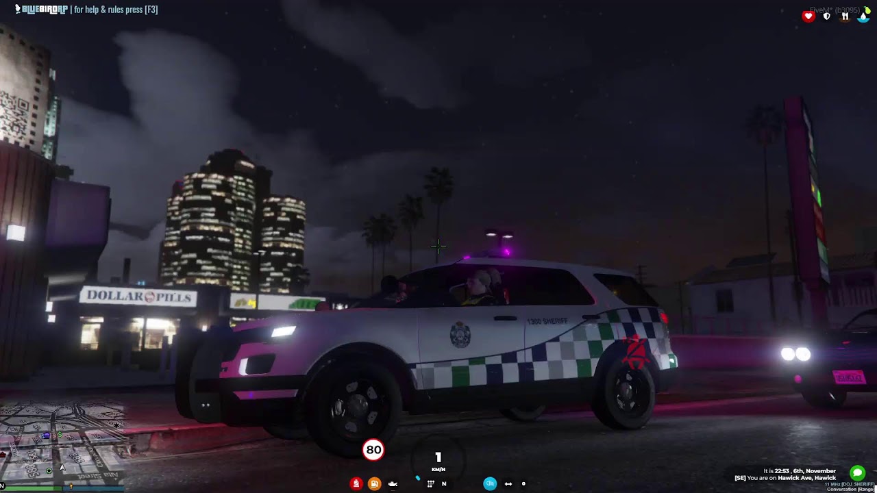 BlueBirdRP | Sheriff Duty with Stephen Palmes – Training and Patrol Part 2