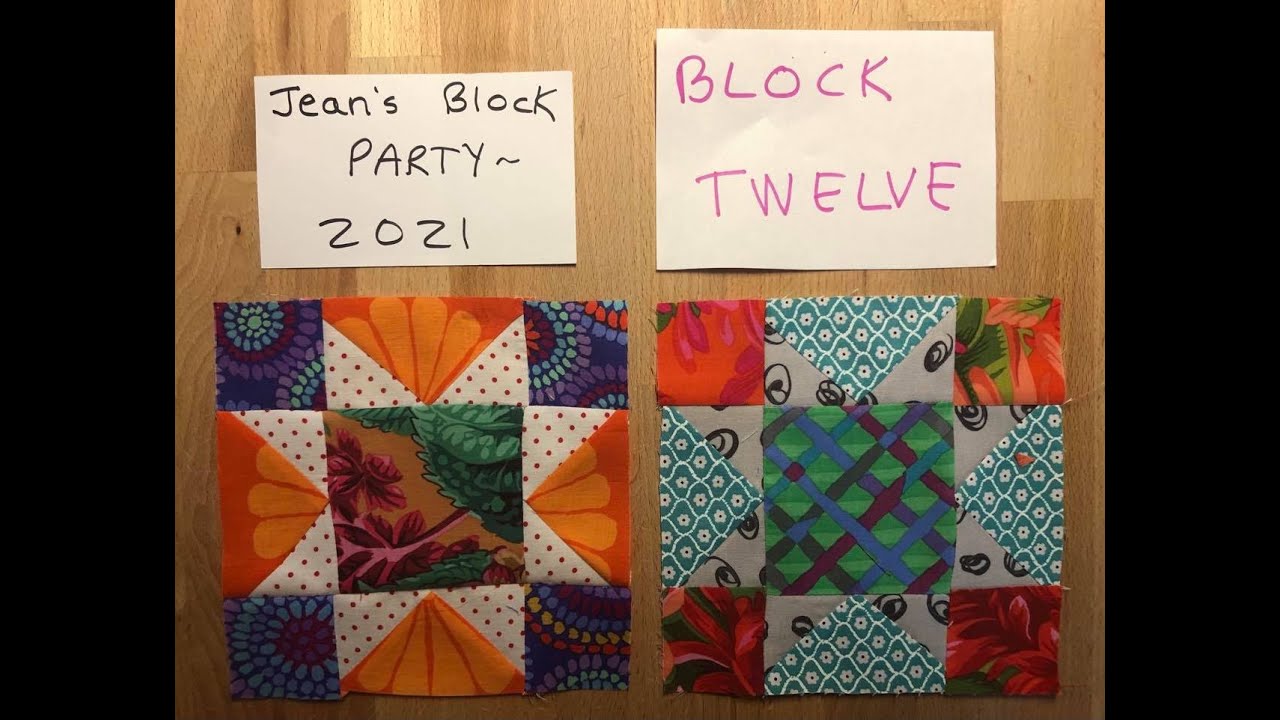 BLOCK TWELVE ~ Join for Free! ~ Jean's Block Party 2021