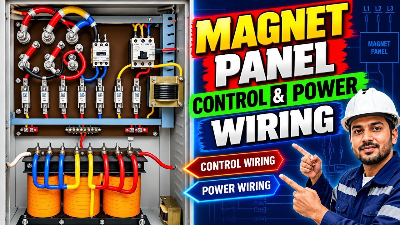 🔥 Magnet Panel Control & Power का पूरा सच — Practical में पहली बार इतना क्लियर! @TechnicianTapan 