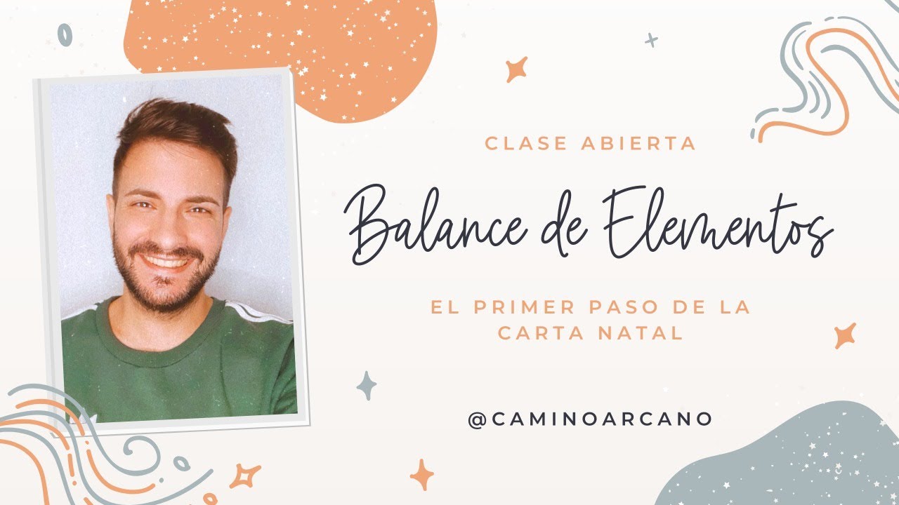 Introducción a la Carta Natal - Balance de elementos - Astrología abierta 02