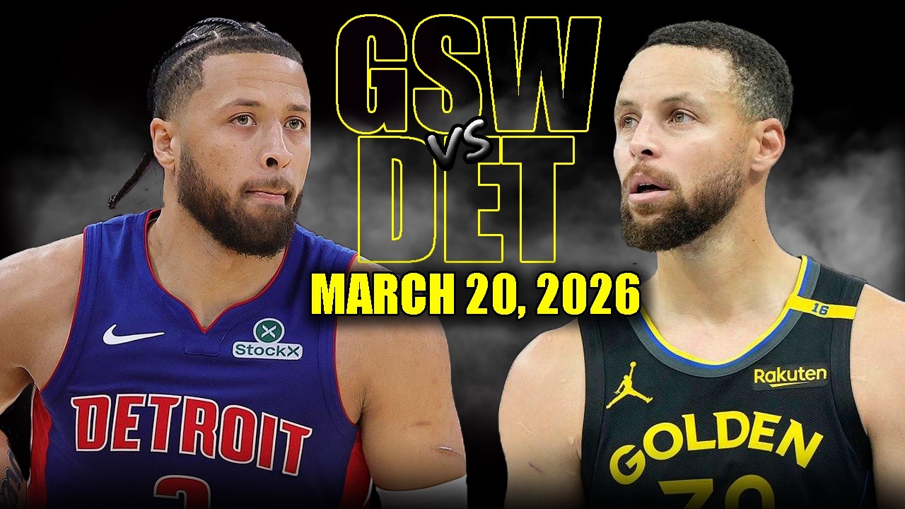 Golden State Warriors vs Detroit Pistons Full Game Highlights &ndash; March 20, 2026 | NBA Season