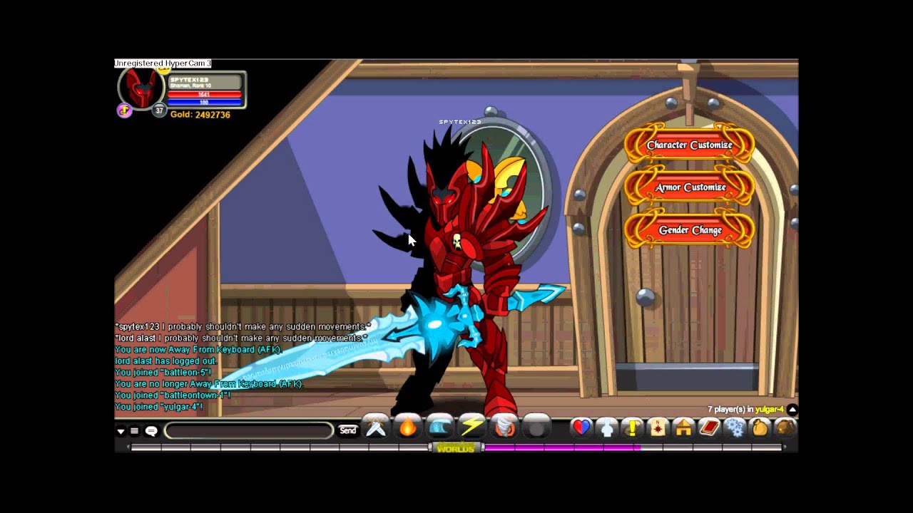 AQW Crimson Face Plate of Nulgath