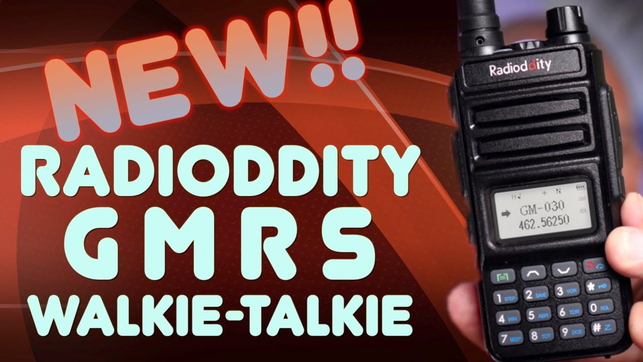 Radioddity GM-30 GMRS Walkie Talkie Review - New GMRS Radio On The Market for 2021