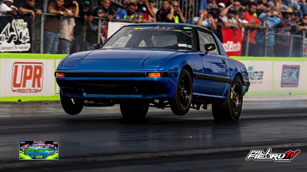 Este MAZDA rx7 13b Turbo a Manuela esta VIOLENTO | King Bully WSCC 2023 Orlando Speedworld