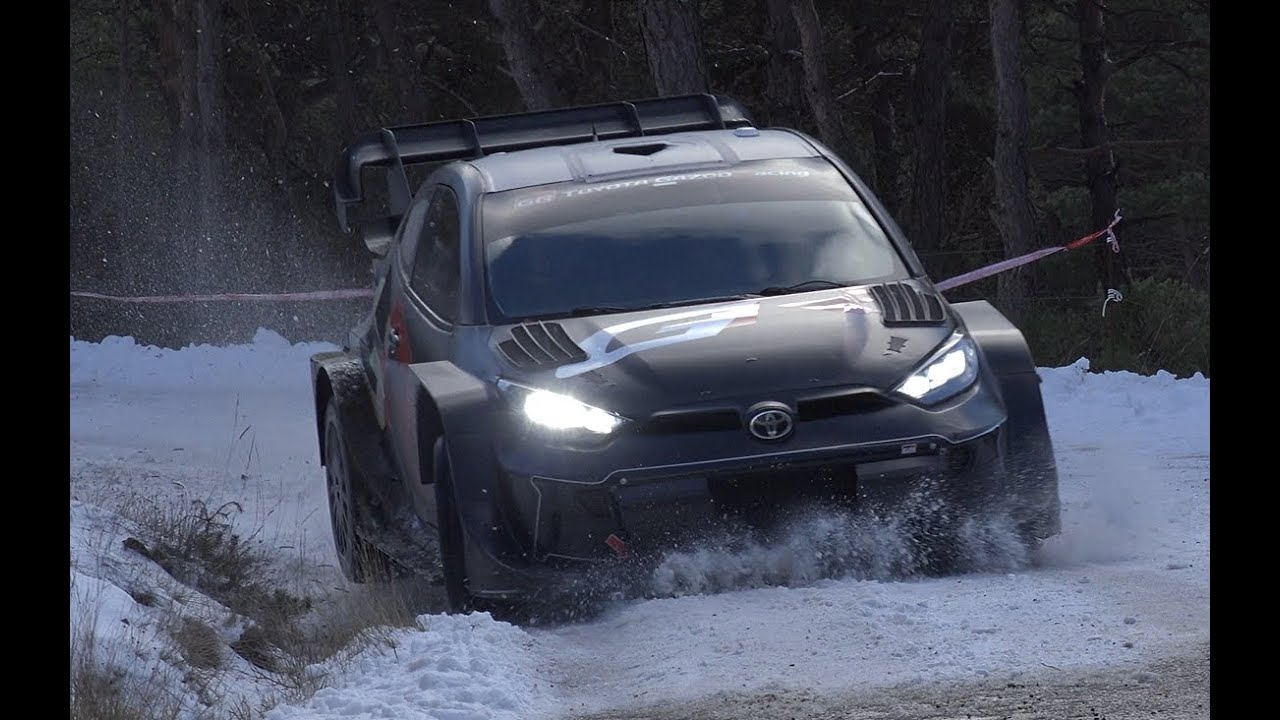 Test Rallye Monte Carlo 2026 - Pajari /Salminen  - Toyota GR Yaris Rally1 By HB Rallyes42 [4K]