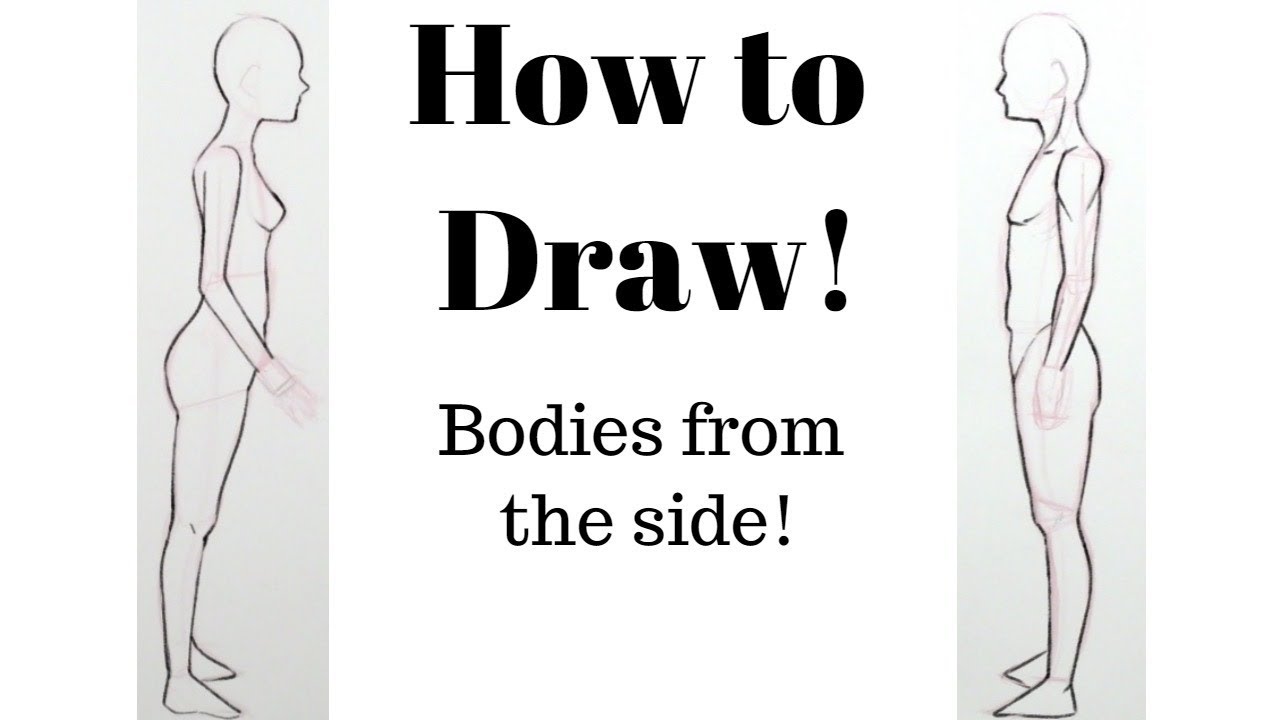 ~How to draw BODIES from the SIDE!~