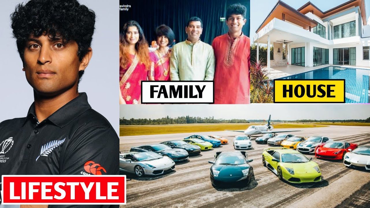 Rachin Ravindra Lifestyle 2024, Ipl 2024, Age, Family, House, Net worth, Biography