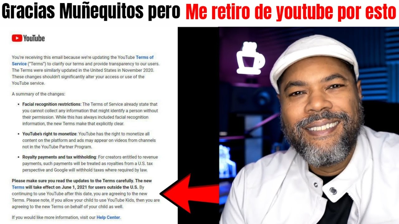 El día que el CHOMBO se retiró de youtube
