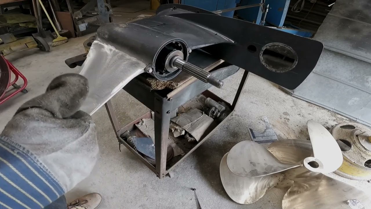 How to skeg replacement on a lower end unit part 2