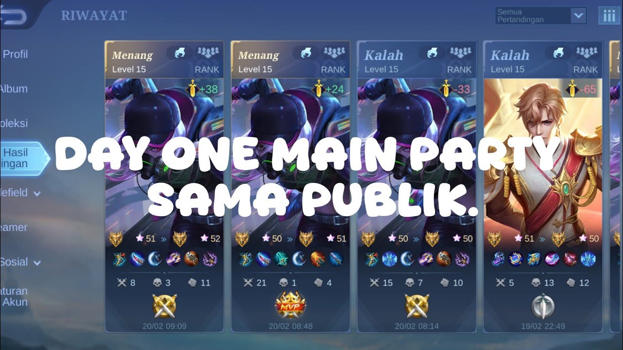 LUKAS KOLAM JADI BULAN BULANAN JULIAN EXP🫢🫢. #mlbb 