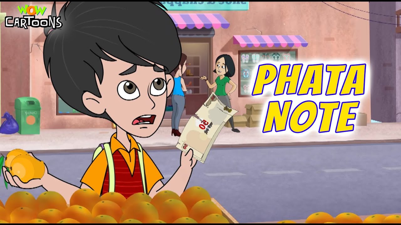 Selfie With Bajrangi | SO1 - E07 | Phata Note | Hindi Cartoon for Kids | 