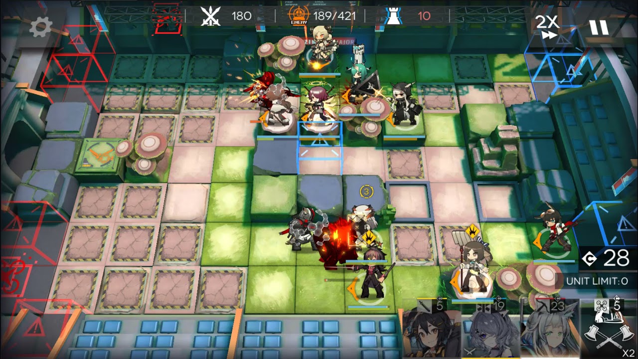 [Arknights] Simple Annihilation 4 setup in 6 minutes (With Day 1 6*)