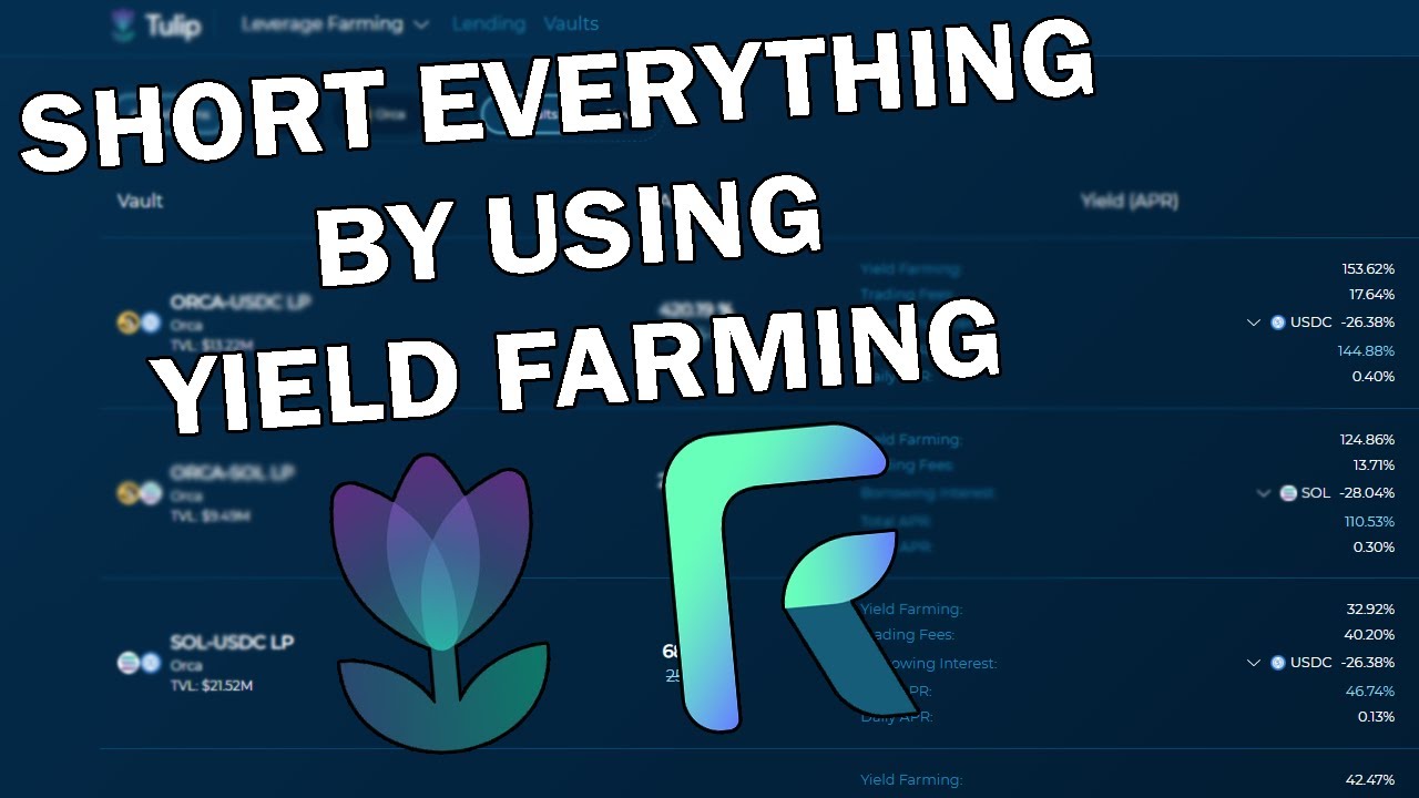 SHORTSELL EVERYTHING With Yield Farming (Leveraged Yield Farming Tutorial)