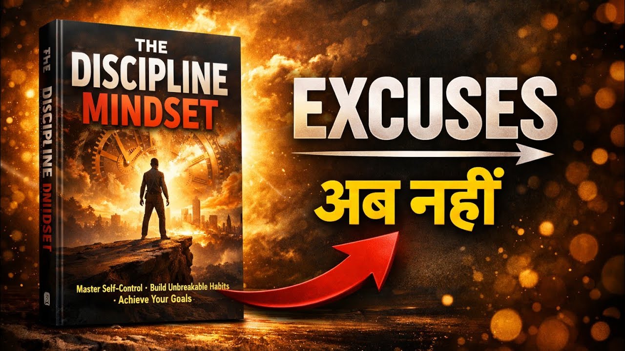 The Discipline Mindset | Book summary in hindi | Audiobook | Motivational 