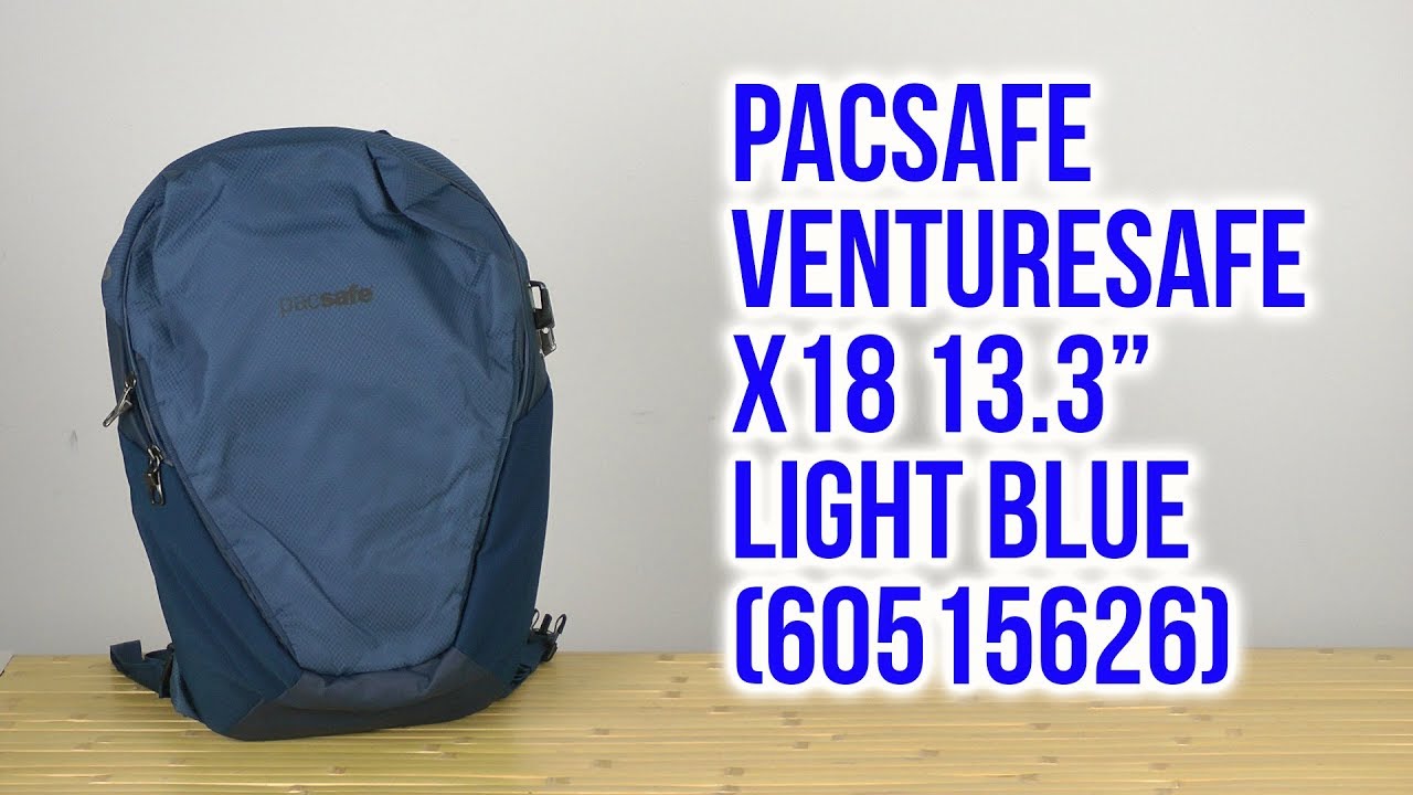 Распаковка Pacsafe Venturesafe X18 13.3