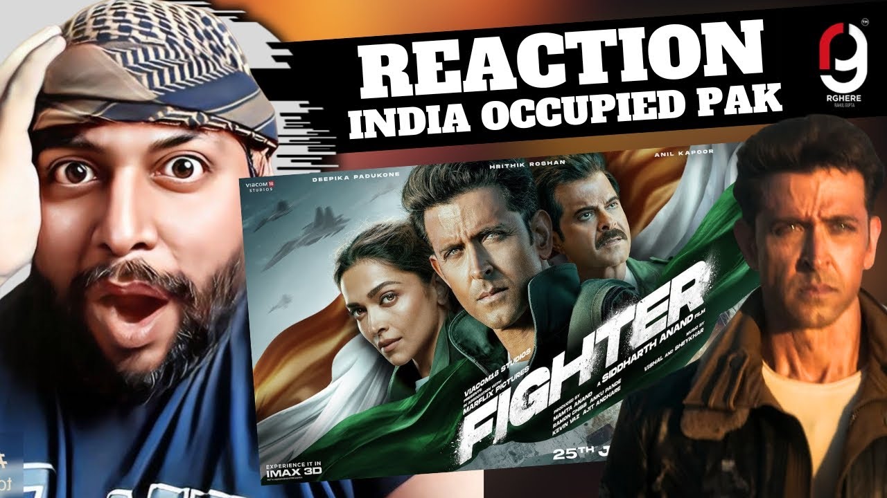 Fighter Official Trailer | Hrithik Roshan, Deepika Padukone, Anil Kapoor, | Reaction By RG #reaction