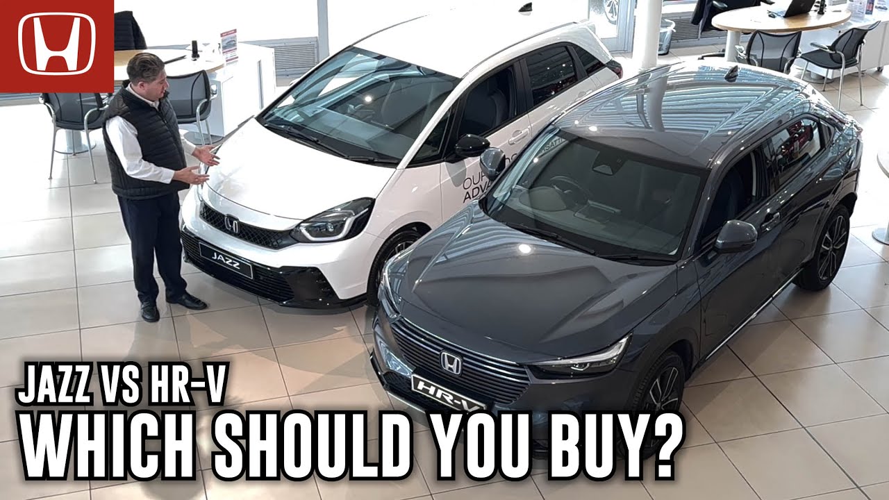 New Honda Jazz vs HR-V - Which should you buy?