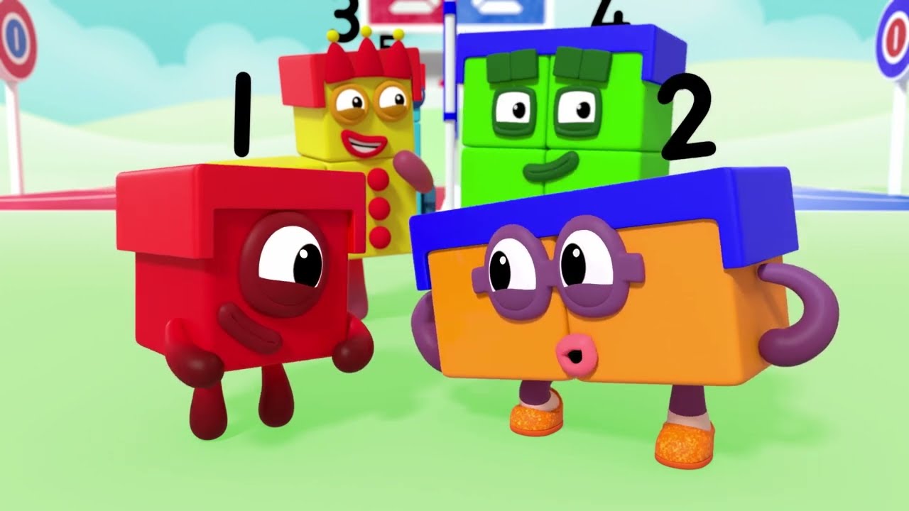2.11 UNGERADEN BLOCKS UND GLEICHGROSSEN BLOCKS | Mathe für Kinder | @numberblocksdeutschOffizieller
