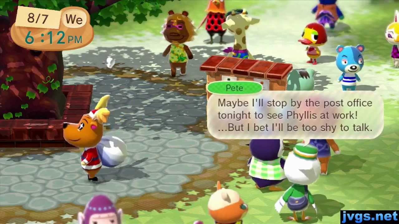 Animal Crossing Plaza (Wii U)
