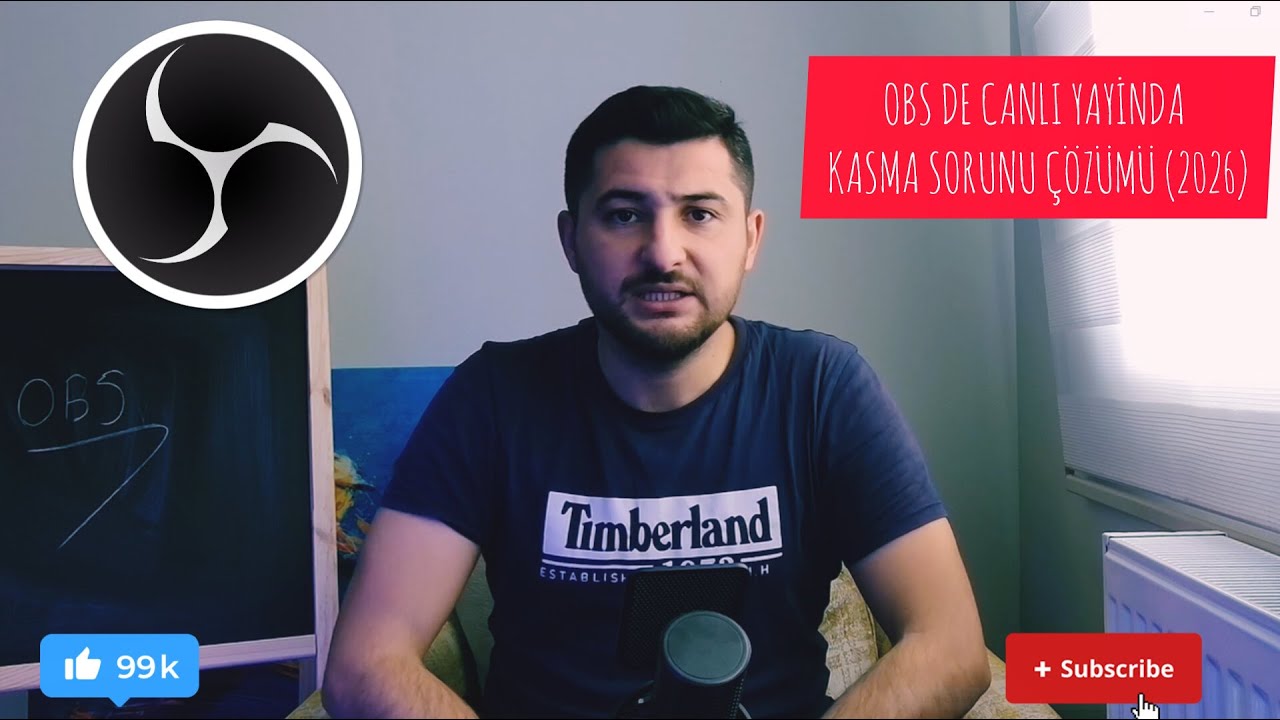2026 OBS AYARLARI CANLI YAYIN KASMA SORUNU ÇÖZÜMÜ (X264)