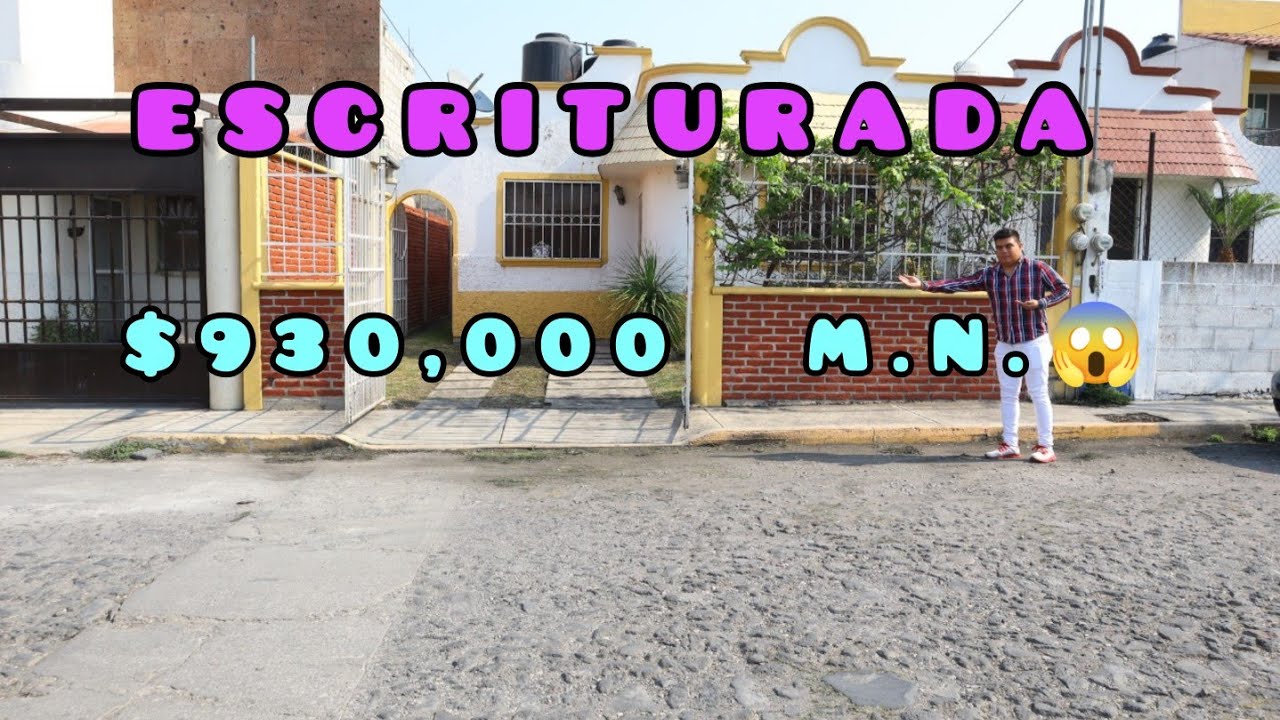 🏡 PRECIOSA CASA ESCRITURADA EN CUAUTLA MORELOS| SUPER PRECIO 😱