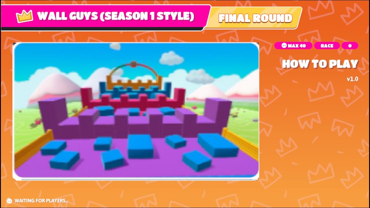Fall Guys Creative - Wall Guys (Season 1 Style)
