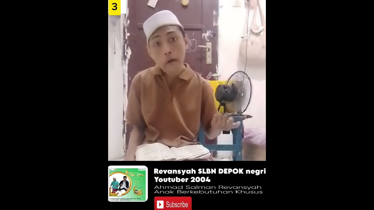 judul baca juz amma sama hafalan surat pendek Salman revansyah Anak berkebutuhan khusus