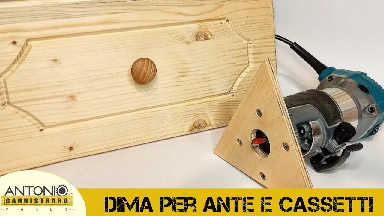 Come fare una semplice dima per decorare ante e cassetti