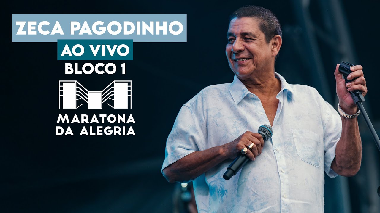 ZECA PAGODINHO AO VIVO - Bloco 1 - Maratona da Alegria (2024)