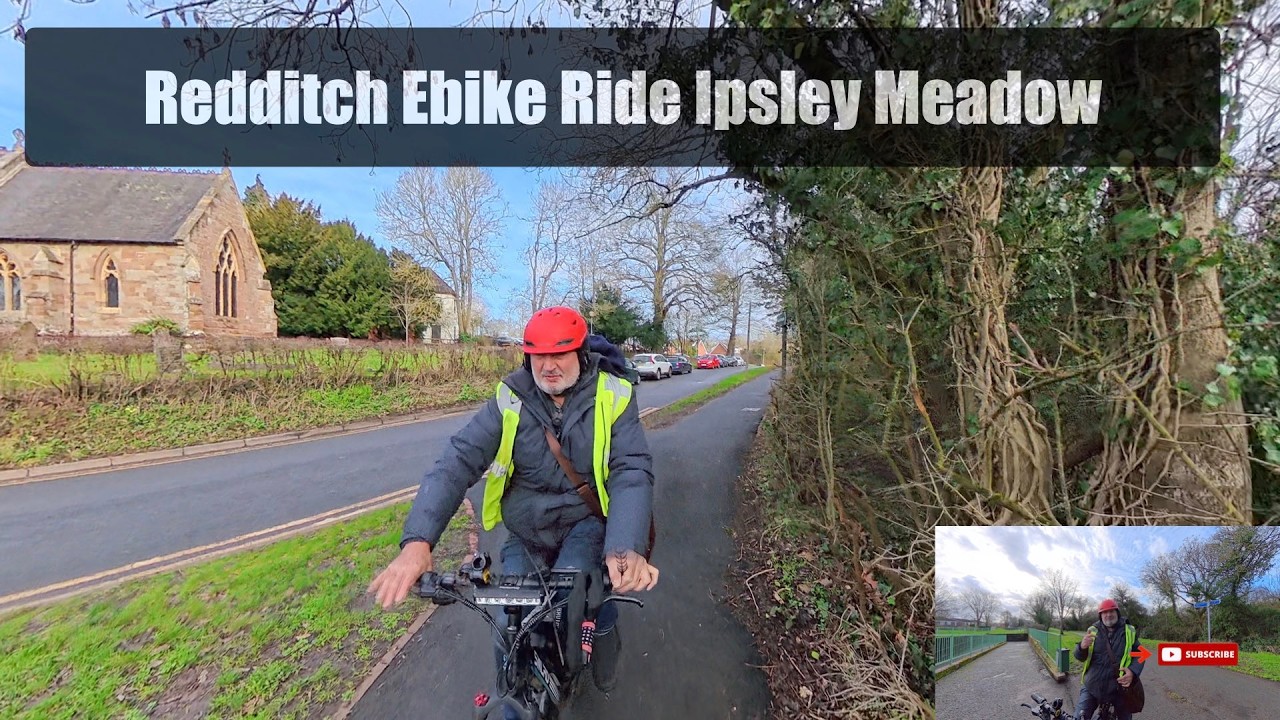 Redditch Ebike Ride Ipsley Meadow Insta 360 x5