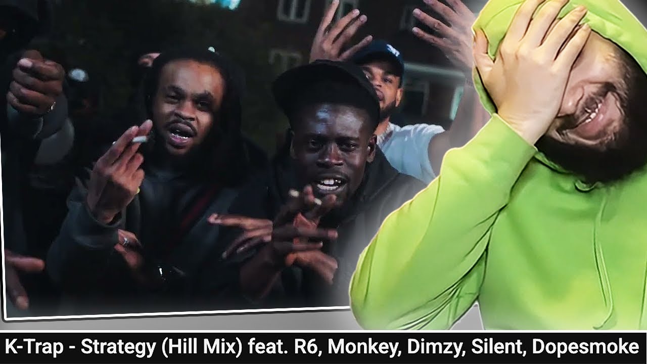 AMERICANS REACT TO K-TRAP - STRATEGY (HILL MIX) FEAT. R6, MONKEY, DIMZY, SILENT, DOPESMOKE