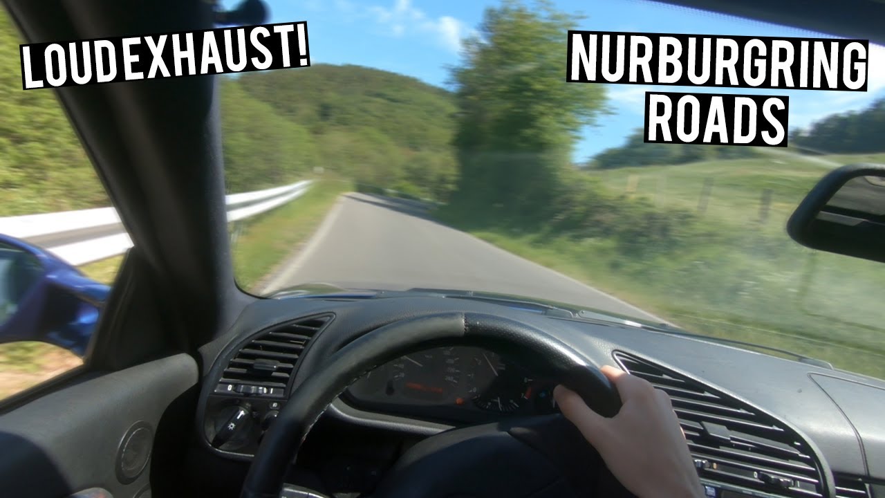 E36 323i POV on Eifel roads! (Nurburgring roads)