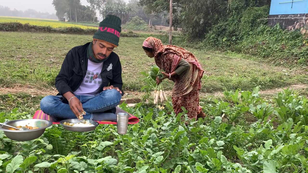 শীতে সব খাবারই মজা লাগে 🐓SIMPLE VILLAGE LIFE