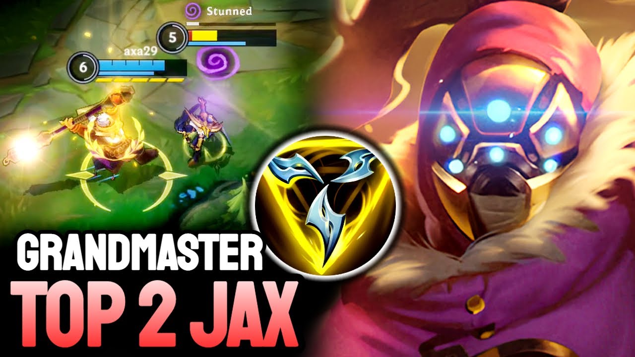 WILD RIFT JAX - TOP 2 JAX GAMEPLAY - GRANDMASTER RANKED