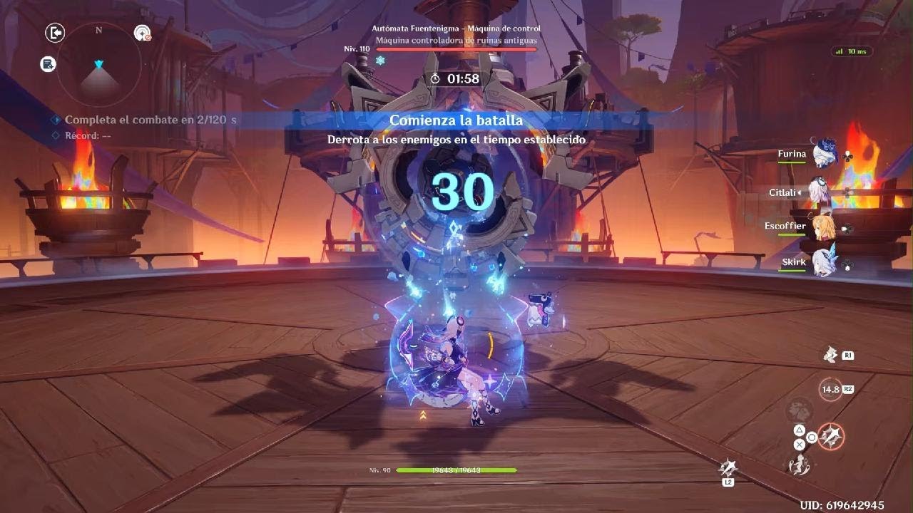 Genshin Impact Estigia Skin de Arma desbloqueado