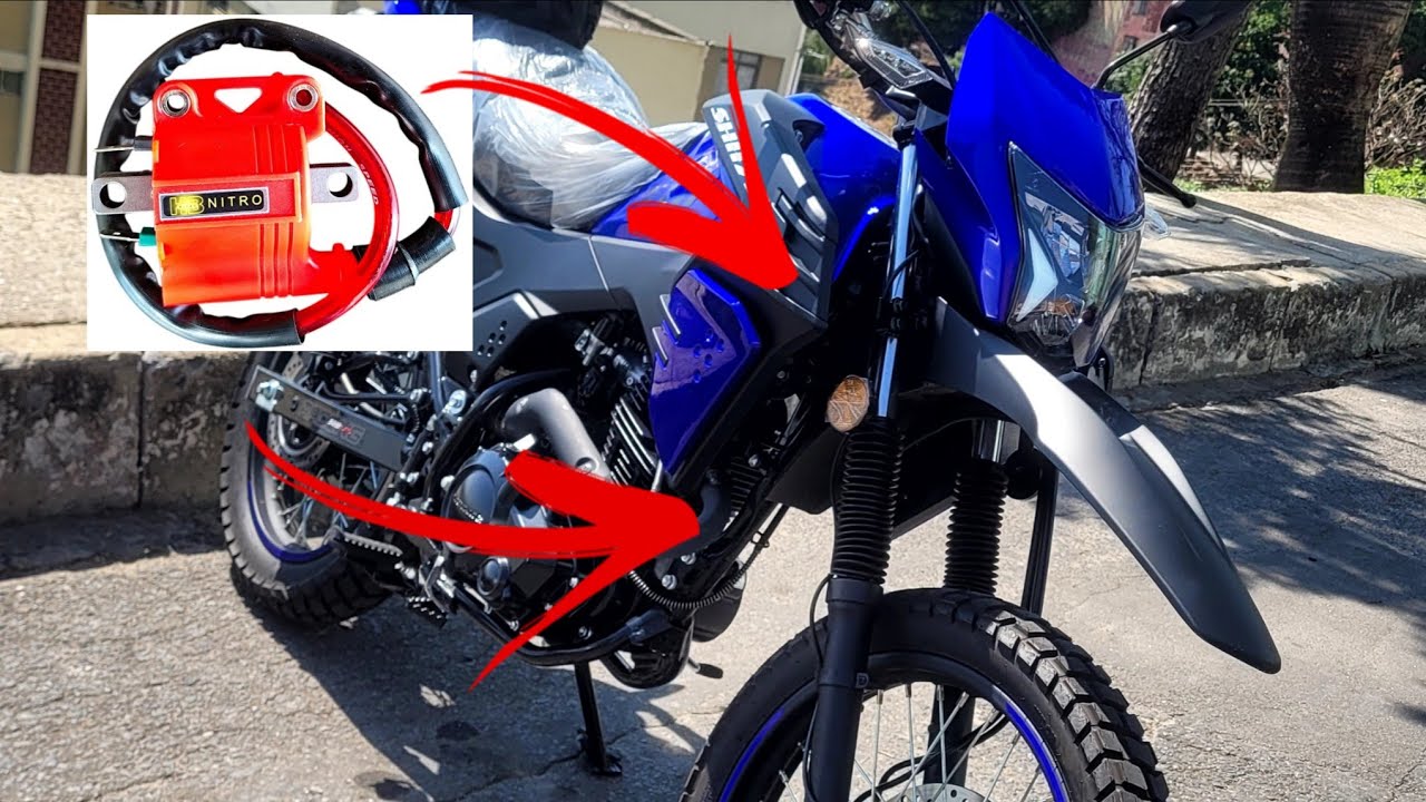 Coloquei uma bobina de ignição alta voltagem na SHI 175 EFI 2026