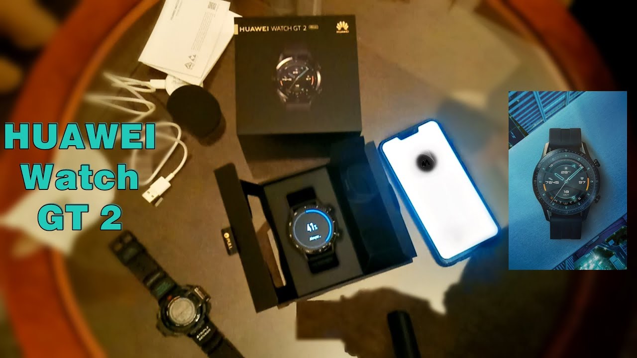 HUAWEI WATCH GT 2 - İlk Kurulum - Kutu Açılımı - First Setup - Unboxing