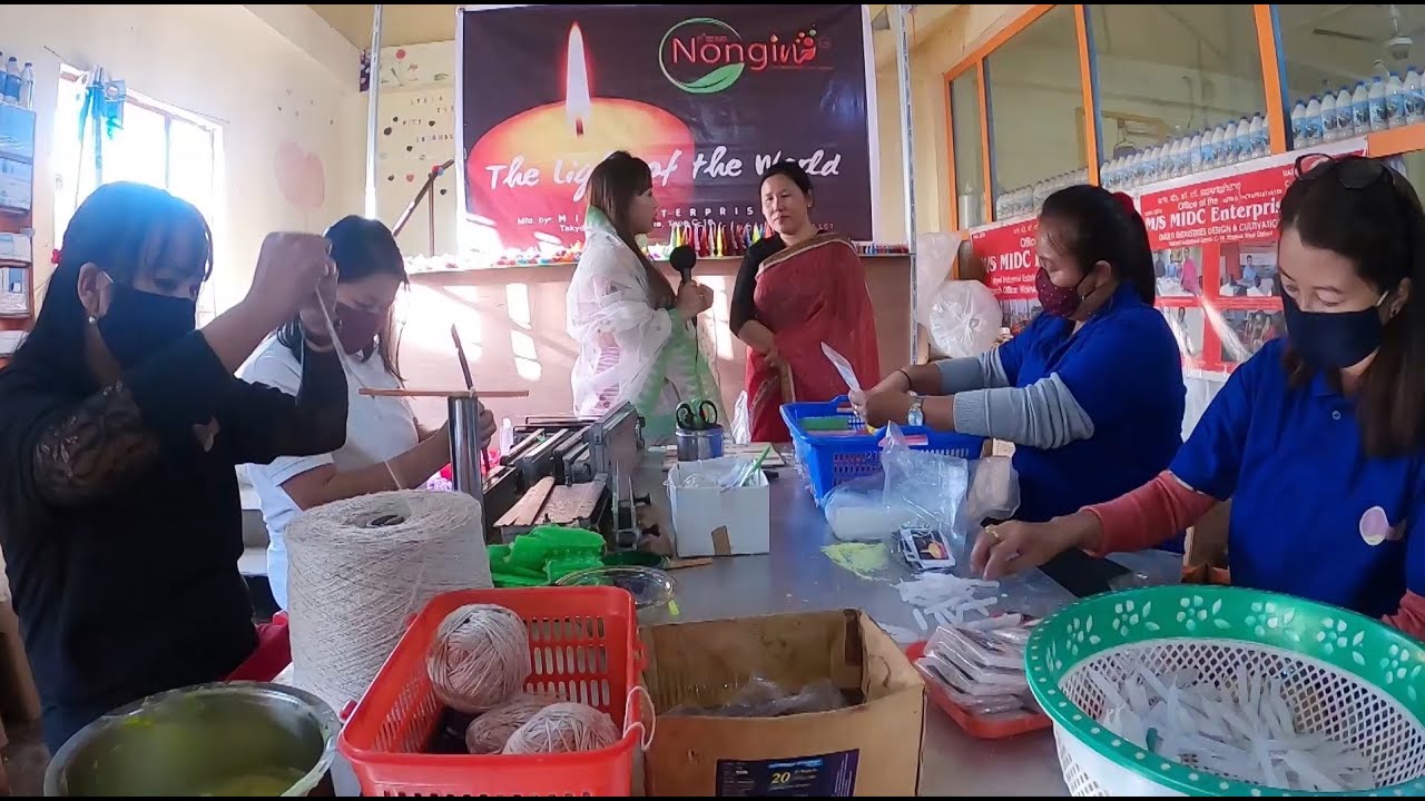 Towards Self Employment | Candle Making