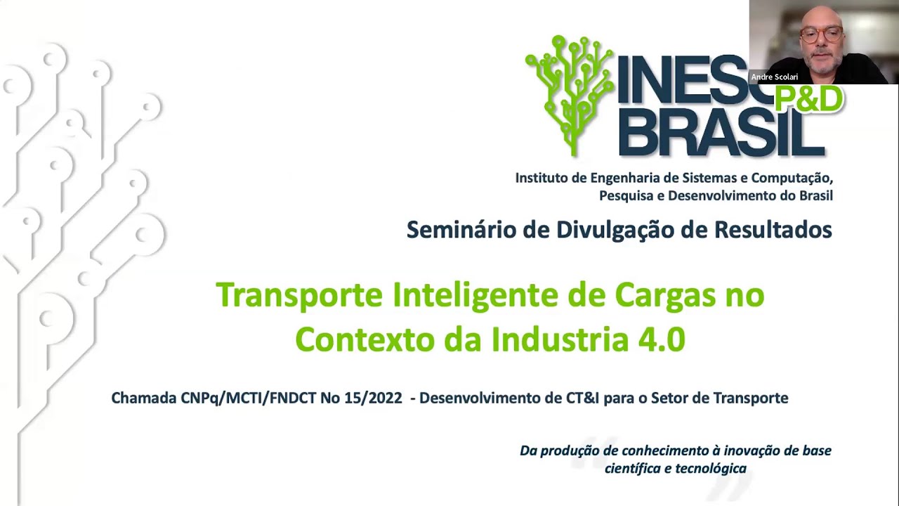 Resultados do Projeto Transporte Inteligente de Cargas no Contexto da Indústria 4.0