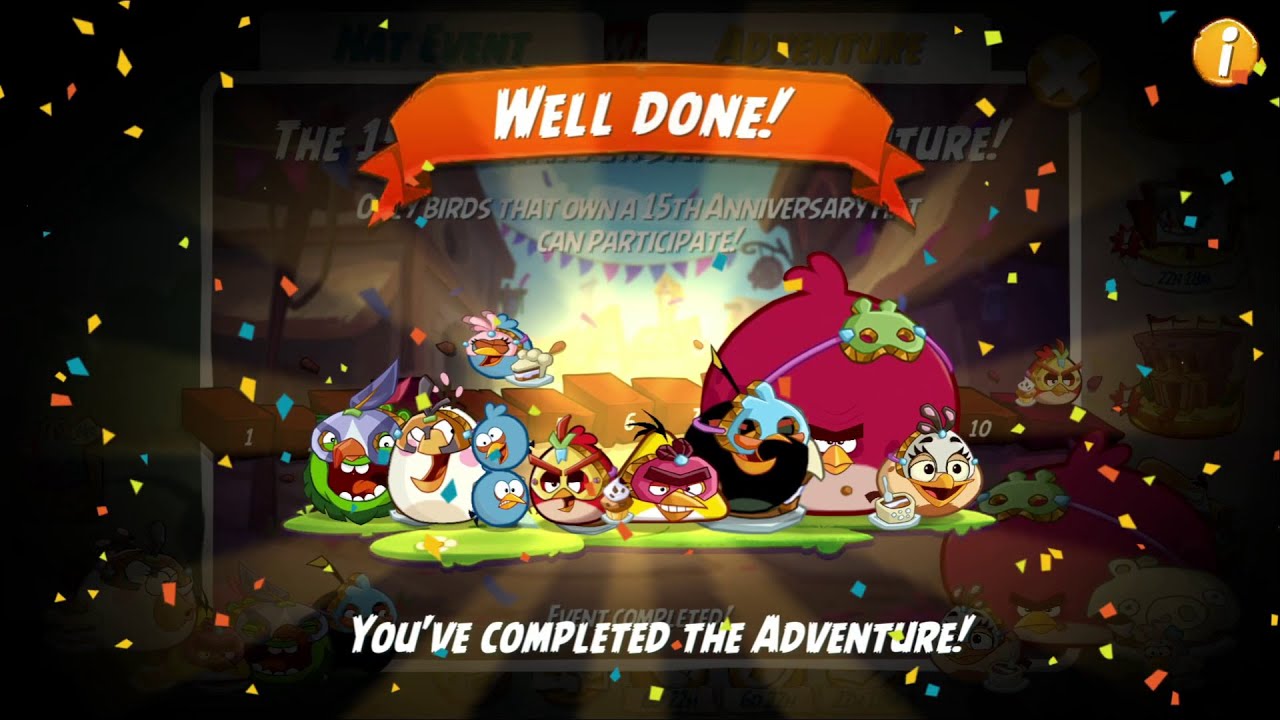 Angry Birds 2 The 15th Anniversary Adventure 2025