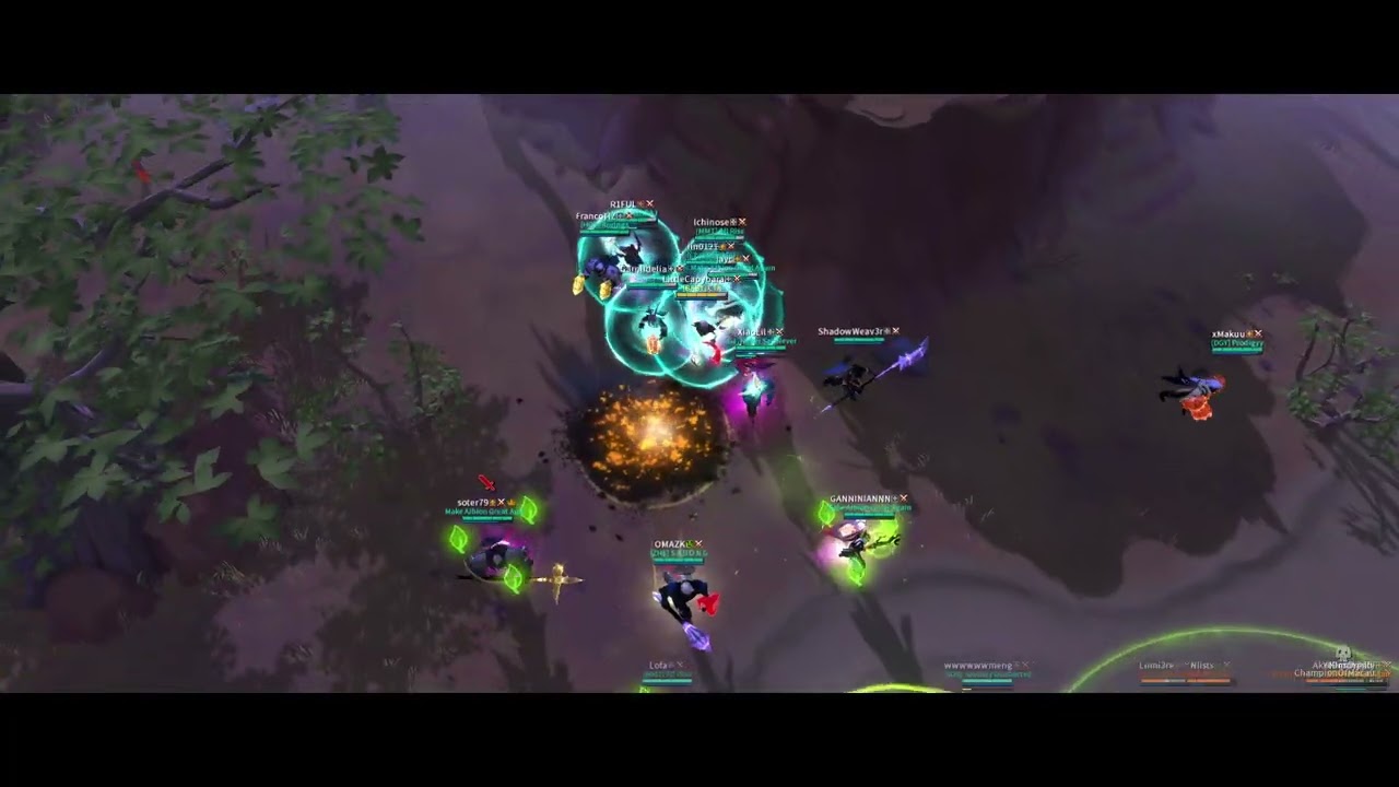 20v20 scrim fight 2nd round (F2B VS Full kite)