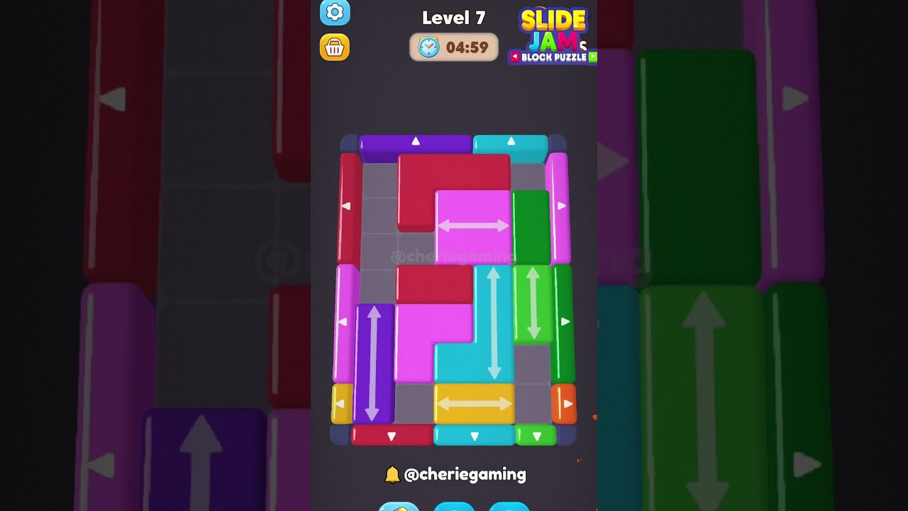 Slide Jam Level 1-10 Solution Walkthrough